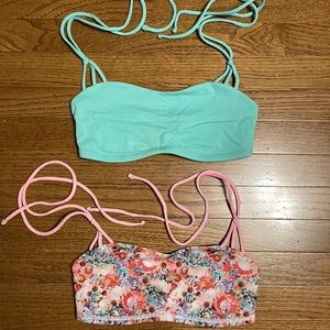 2 lululemon swim/athletic tops.